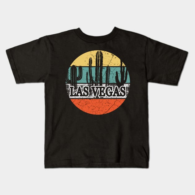 Las Vegas Nevada Kids T-Shirt by Mila46